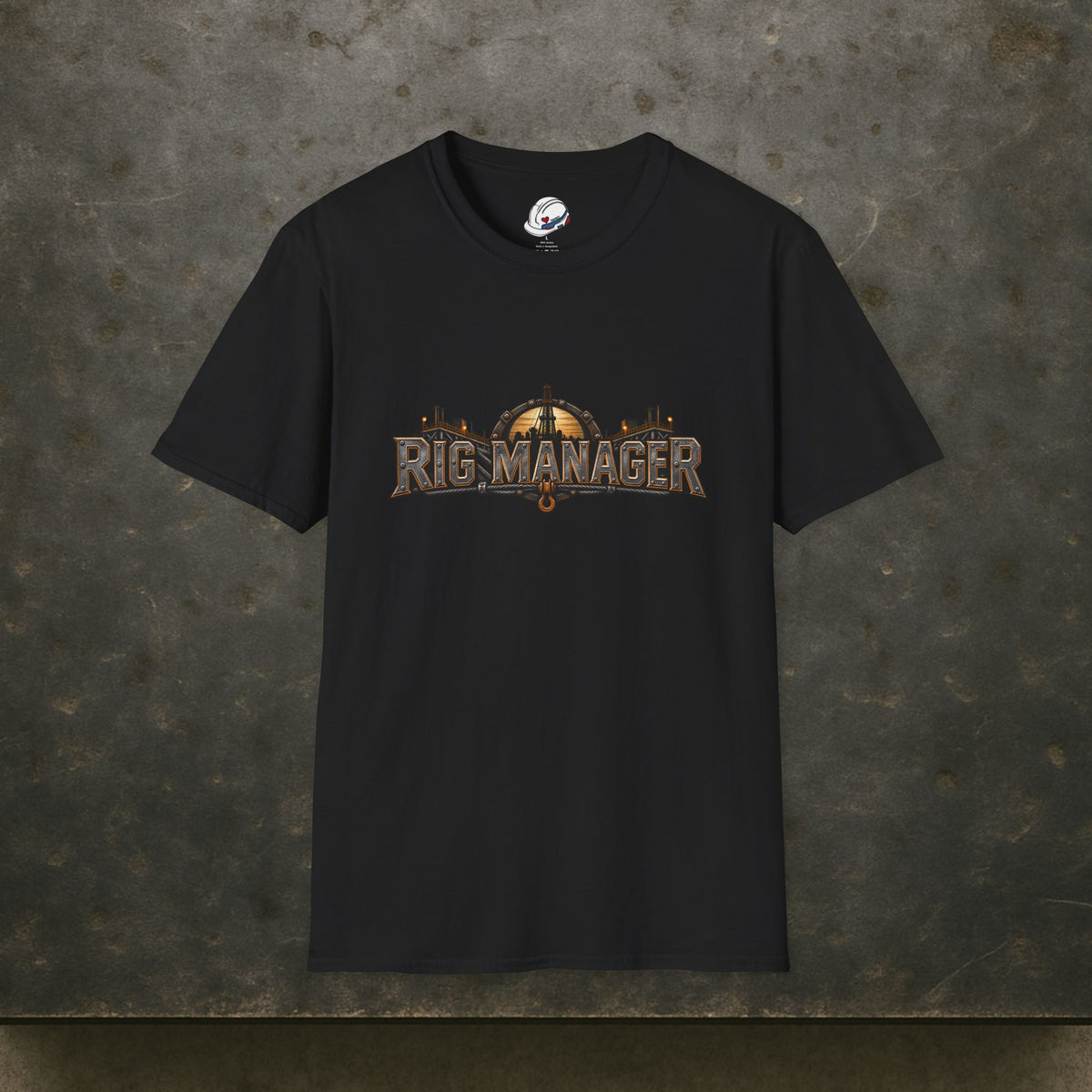 Rig Manager Derrick & Steel Emblem Men's T-Shirt