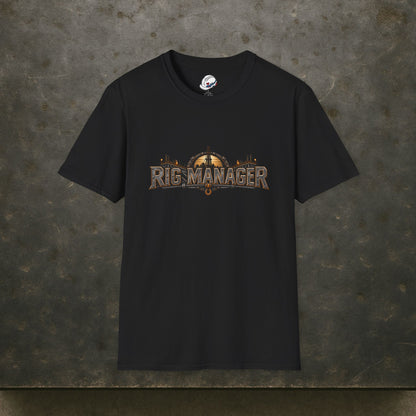 Rig Manager Derrick & Steel Emblem Men's T-Shirt