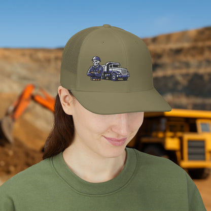 Equipment Operator Skeleton hat, Equipment Operator embroidered cap