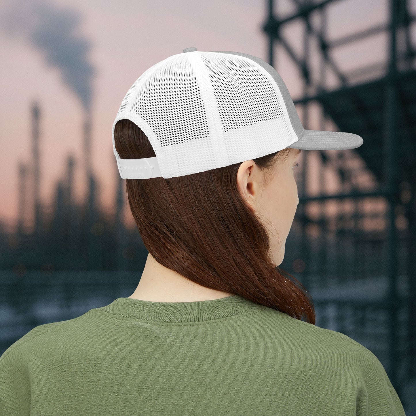 Skeleton Scaffolder Work Hat, Scaffolding Trade Cap