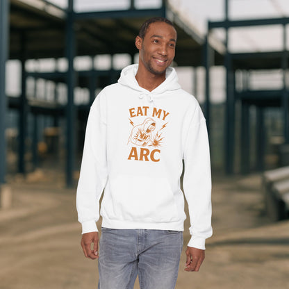 'Eat My Arc' Men's Hoodie, Funny Sweater
