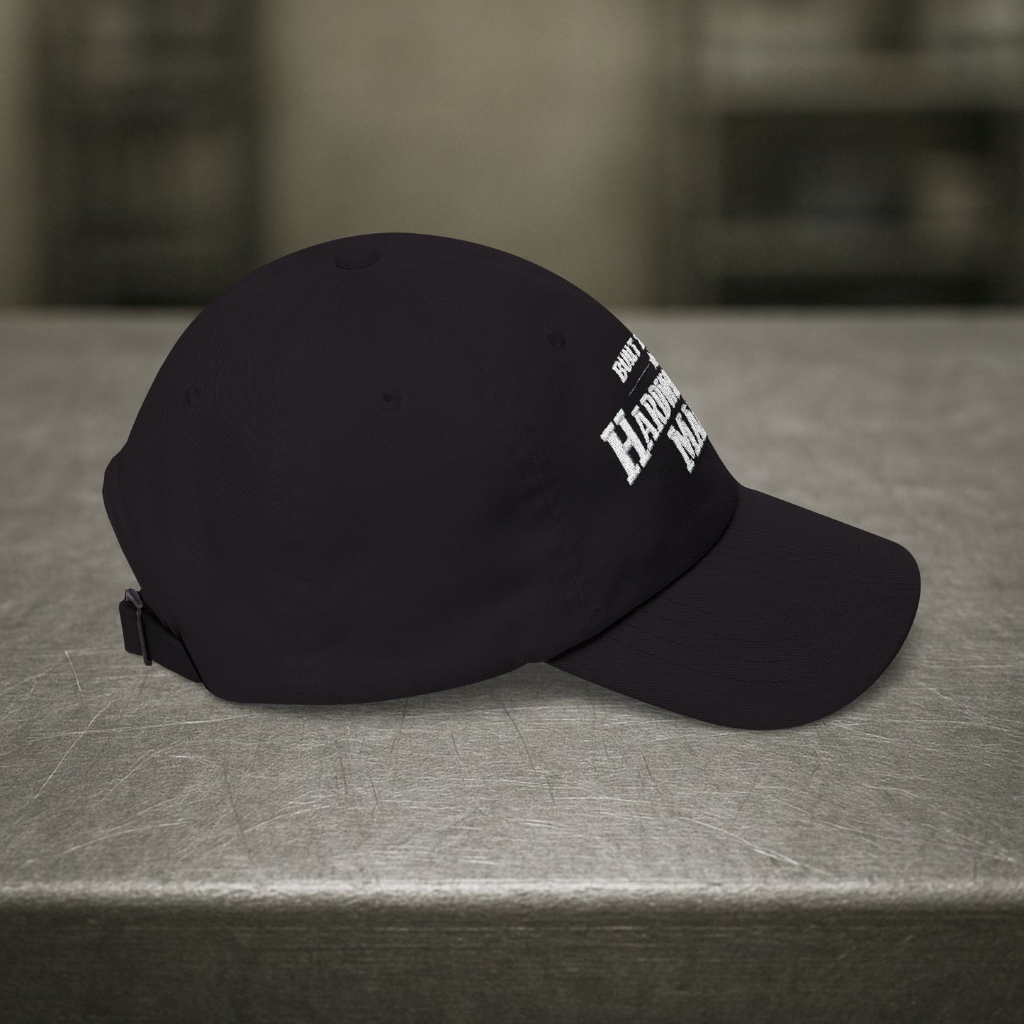 Built to Back Hardworking Man, Embroidered Hat For Spouse