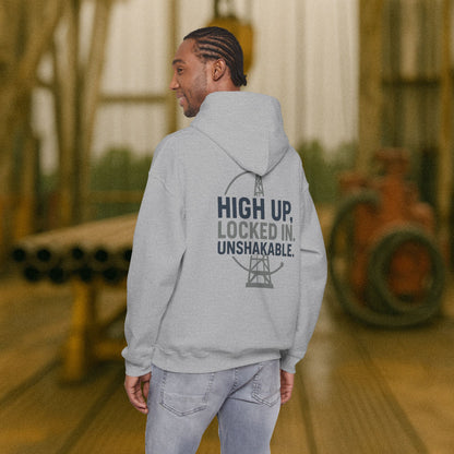 “High Up Locked In Unshakable” Hoodie, Derrickhand Sweater