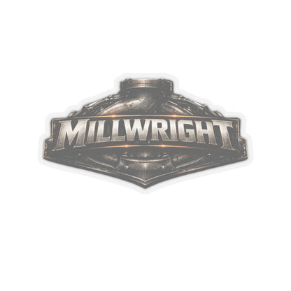 Millwright Sticker, Millwright Hardhat Stickers