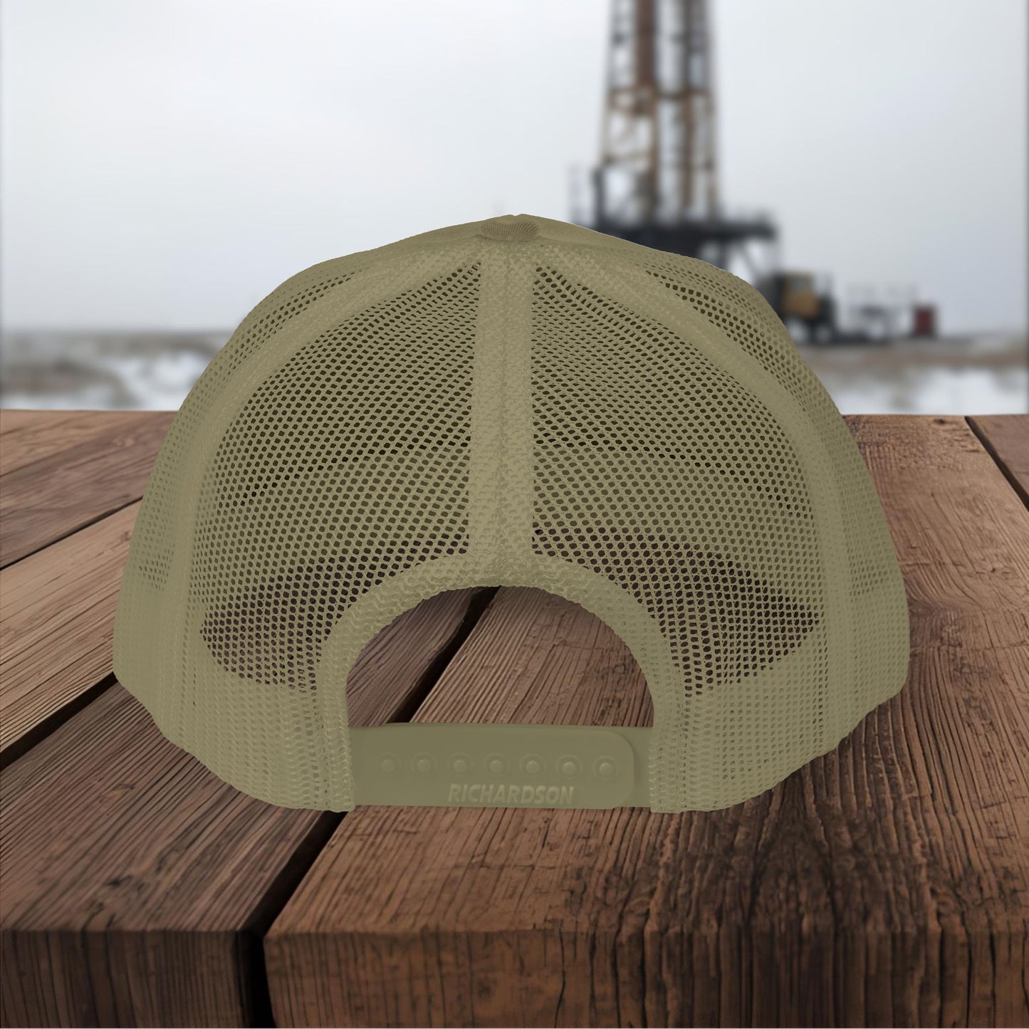 Oilfield Skeleton Workwear hat, Oilfield cap