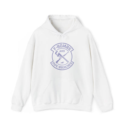 'F-Bombs and Pipe Wrenches' Hoodie, Motivational Sweater