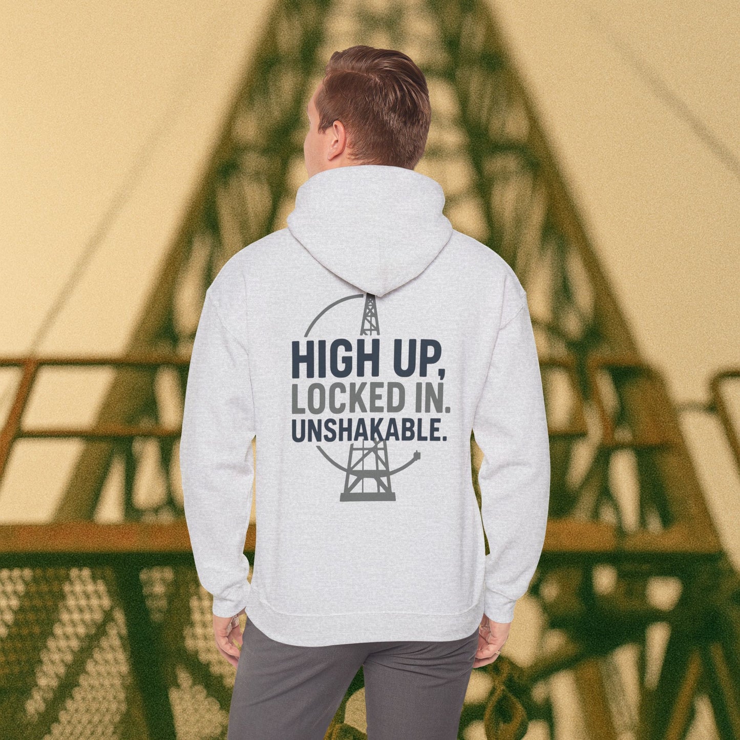 “High Up Locked In Unshakable” Hoodie, Derrickhand Sweater