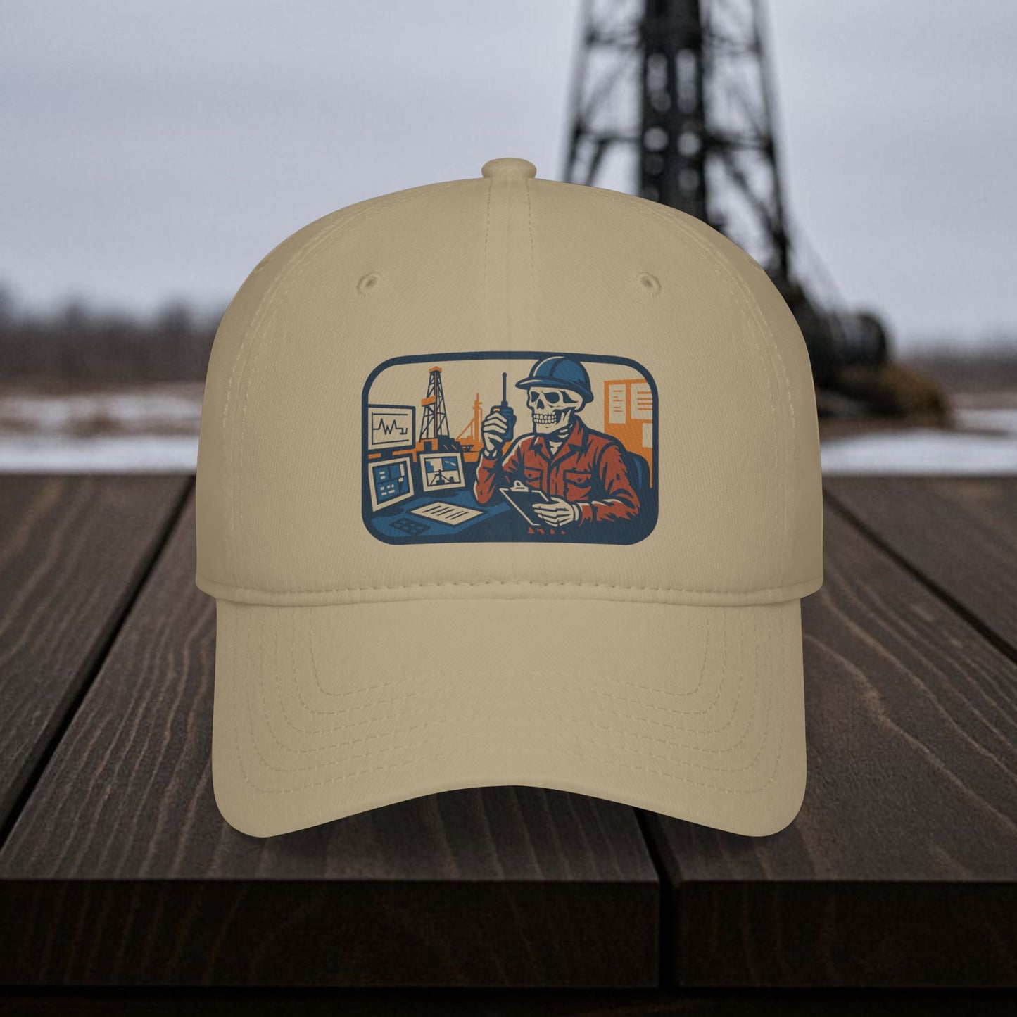 Driller Control Room hat, Driller skeleton cap