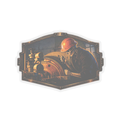 Millwright Sticker, Millwrights Pride Hardhat Stickers