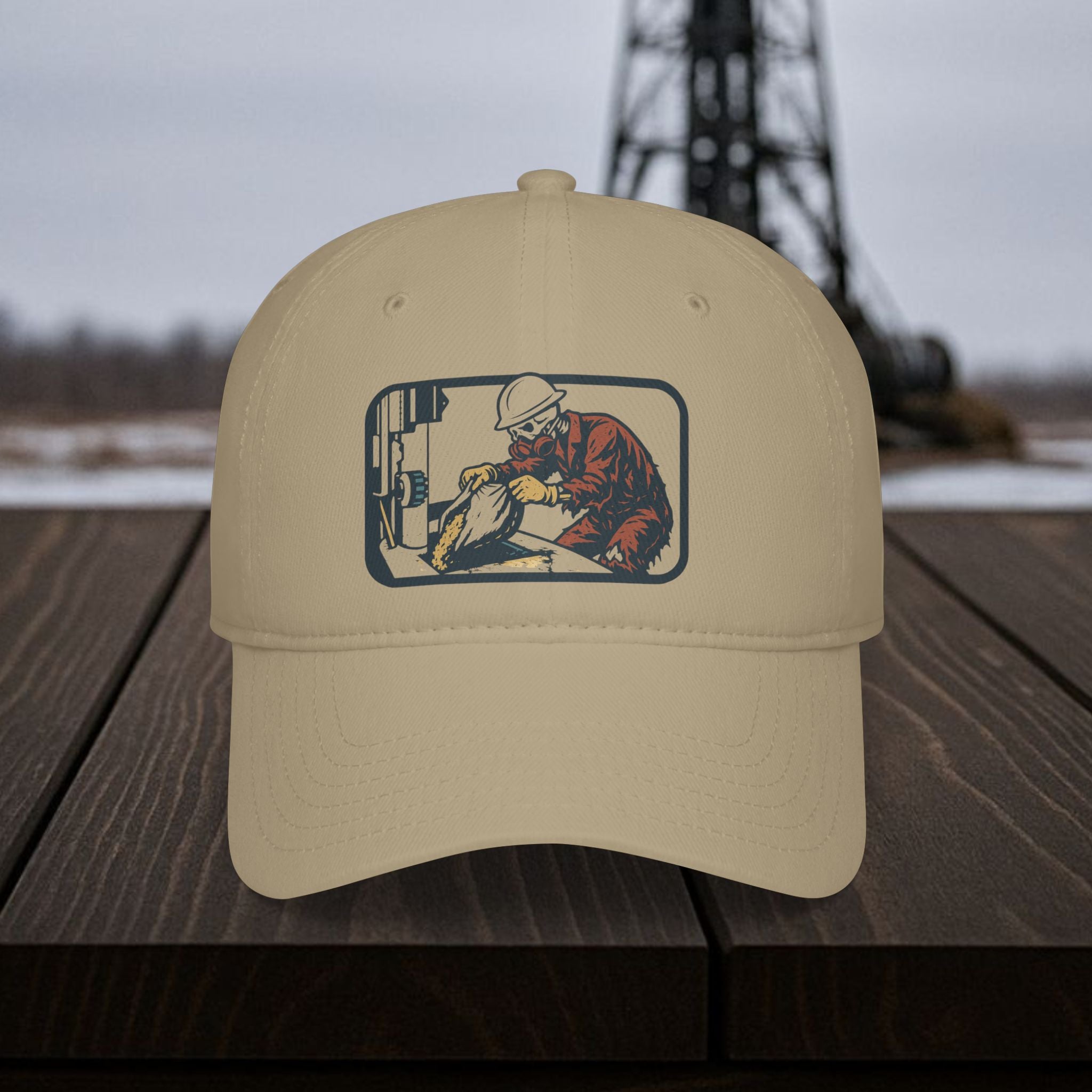Skeleton Derrickhand Rig Work hat, Derrickhand cap – ToughNeck