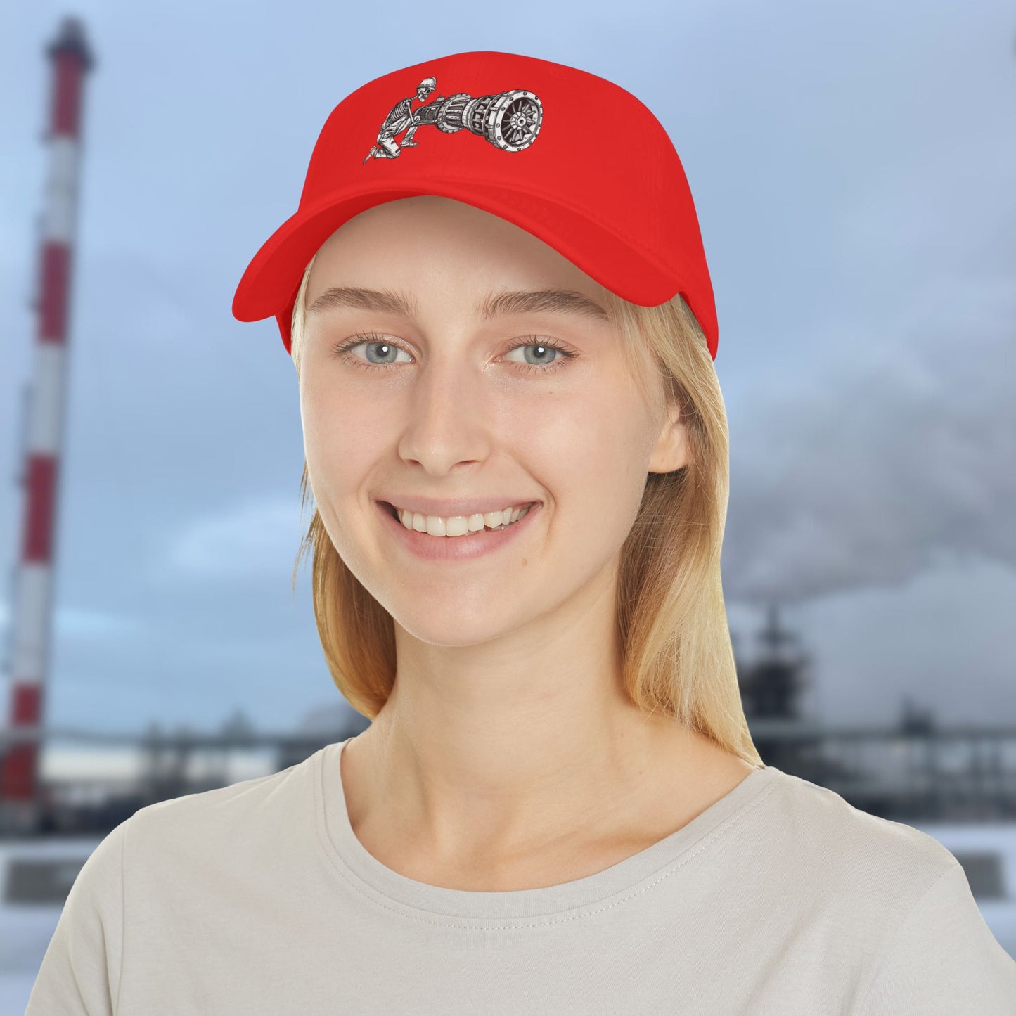 Machinery Install hat, Skeleton Millwright cap