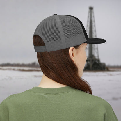 Oil Skeleton Work Hat, Oilfield All-Roles Cap