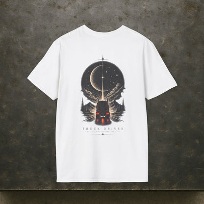 Not All Who Wander Are Lost Semi T-Shirt, Truck Driver Tee Shirt