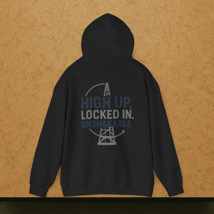 “High Up Locked In Unshakable” Hoodie, Derrickhand Sweater