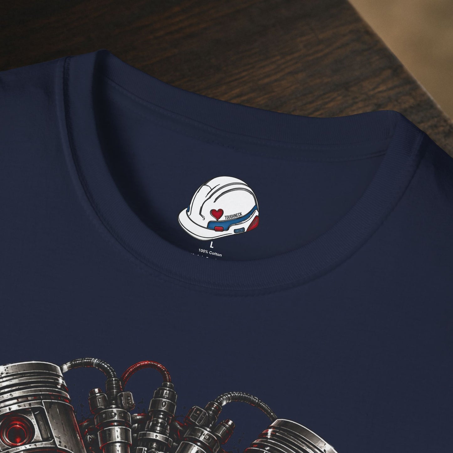 Turbocharged Engine Heart T-Shirt, Automotive Technician T-Shirt