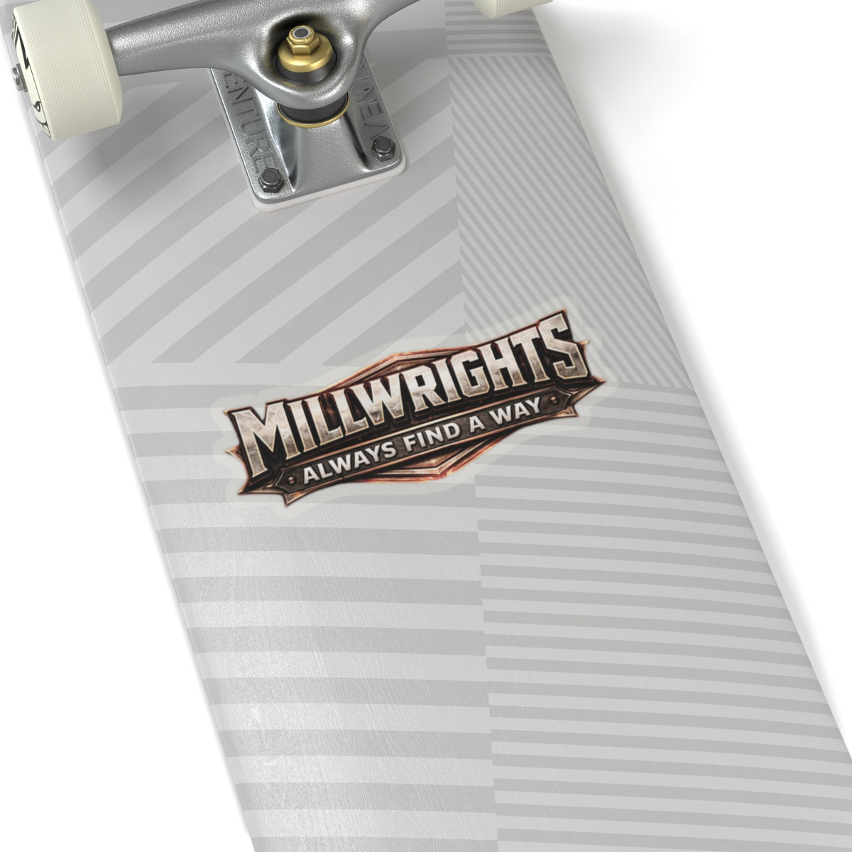 Millwrights Always Find a Way Sticker, Millwright Hardhat Stickers