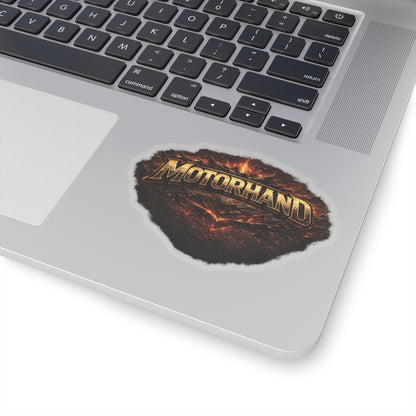 Motorhand Oilfield Sticker, Motor Hand Pride Hardhat Stickers