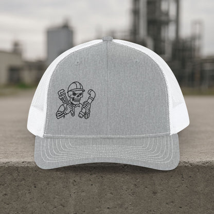 Visual Pipefitter Trade Design hat, Pipe fitter cap