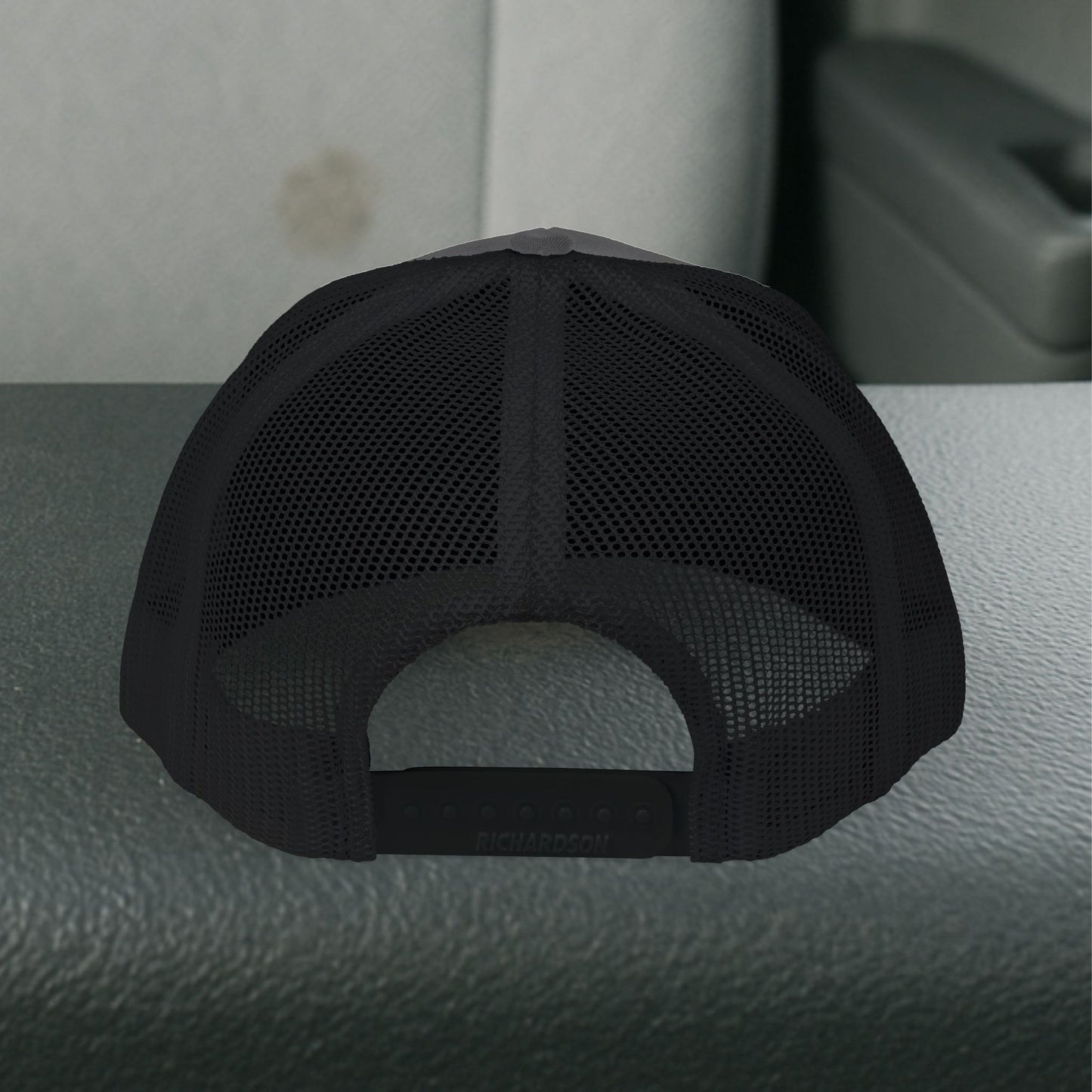 Embroidered Railroader Skeleton Hat, Railroading Skull Trade Cap