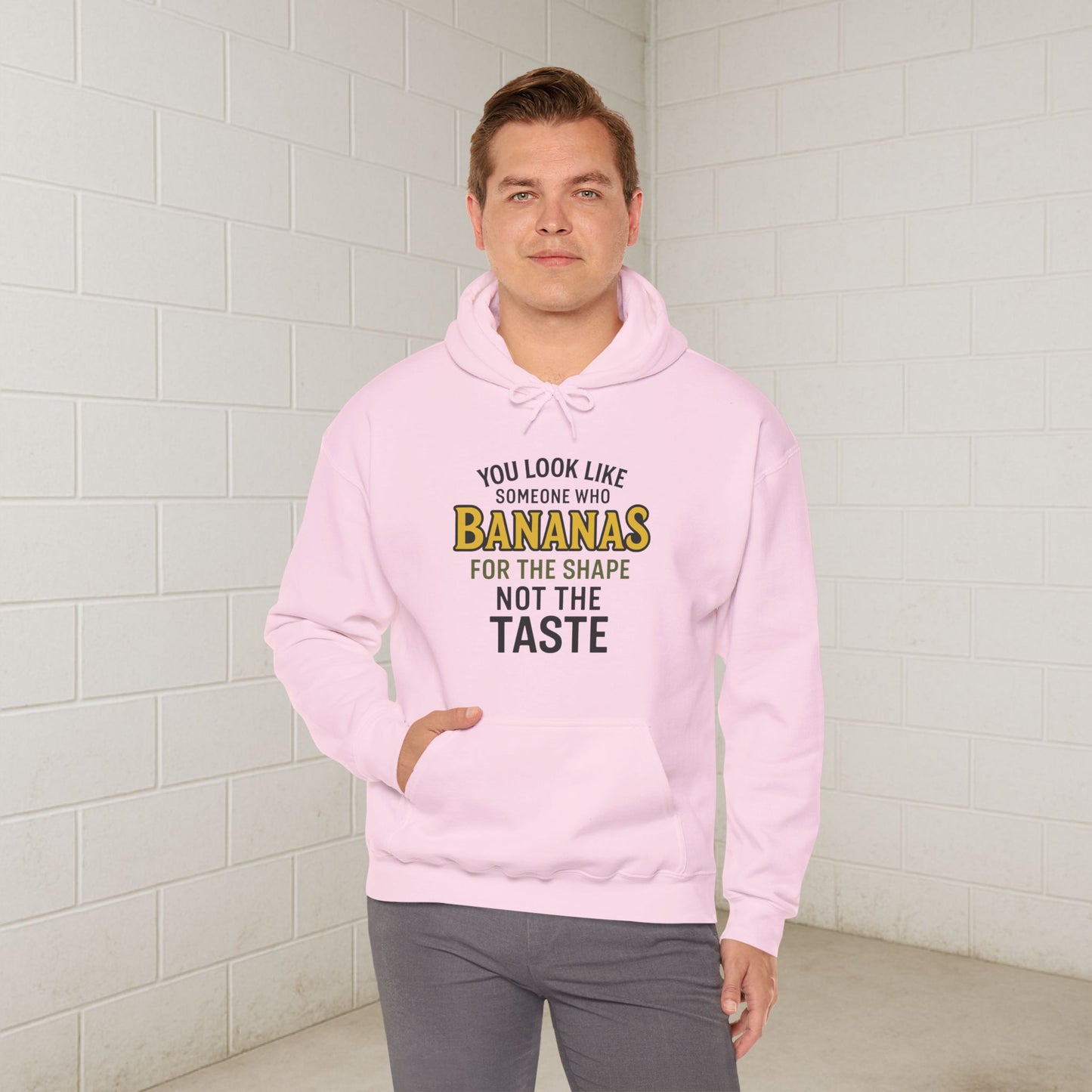 'You Look Like Someone Who Bananas for the Shape Not the Taste' Hoodie, Funny Sweater
