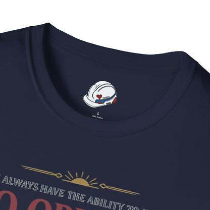 "Ability To Have No Opinion” T-Shirt, Stoic Observer motivational t-shirt