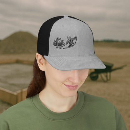 Swamper Embroidered Skeleton hat, Swamping cap