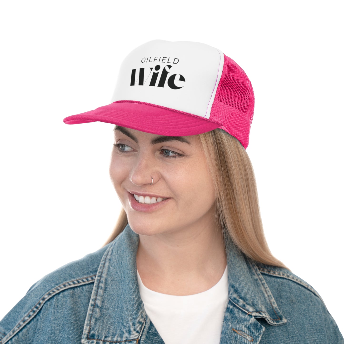 ‘Oilfield Wife’ Women’s Hat— Wife, Girlfriend, Spouse Gift