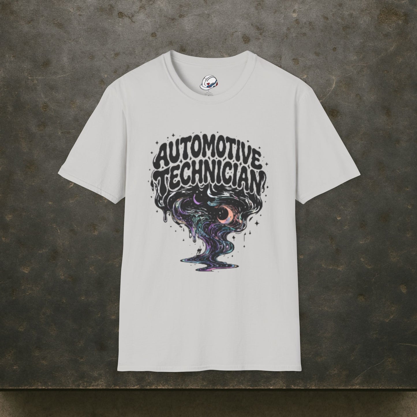 Automotive Technician T-Shirt, Mechanic Cosmic T-Shirt