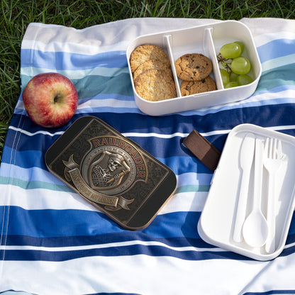 Don't Touch My Lunch' Lunch Box, Railroader Funny Food Storage