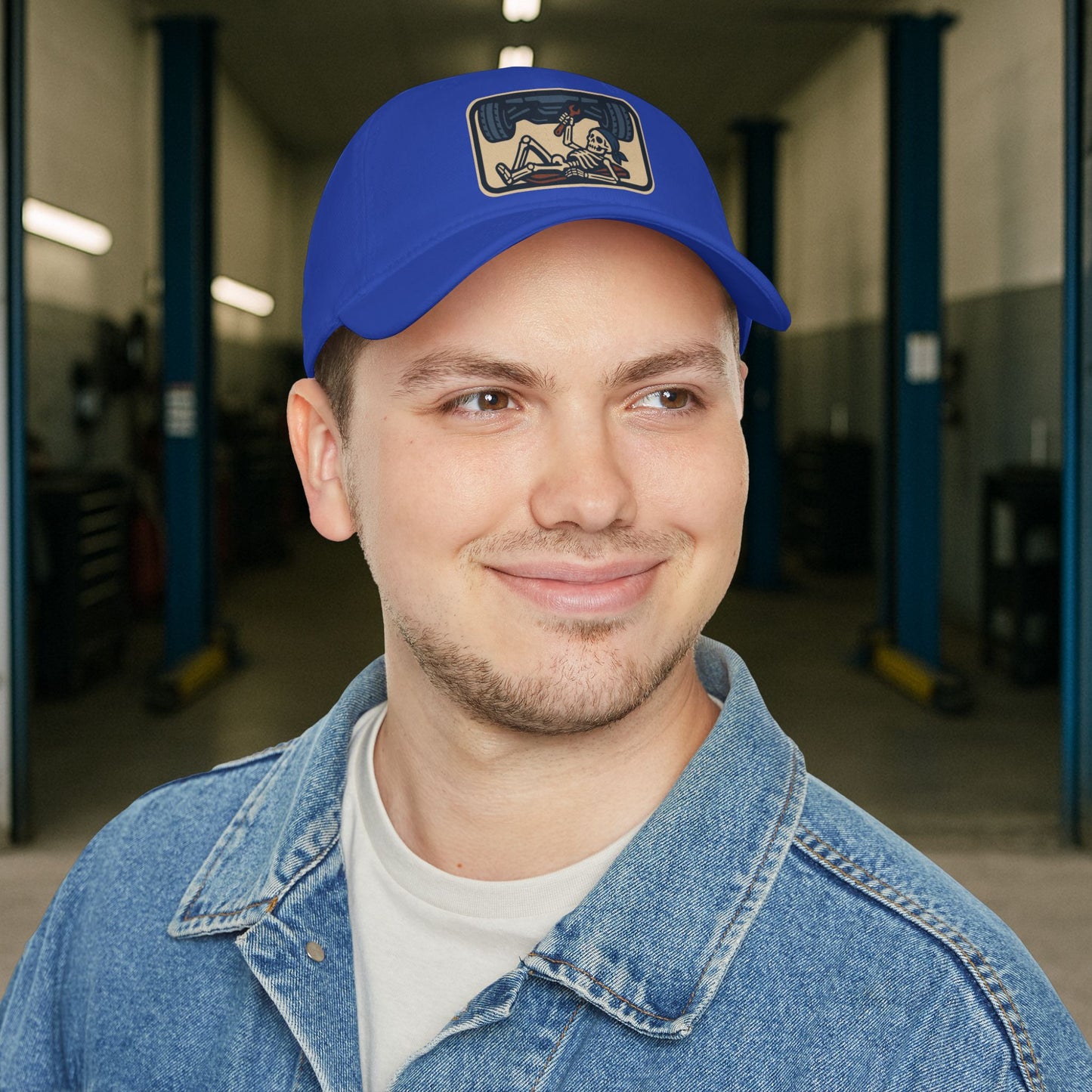 Auto Technician Under the Lift hat, Automotive Tech cap