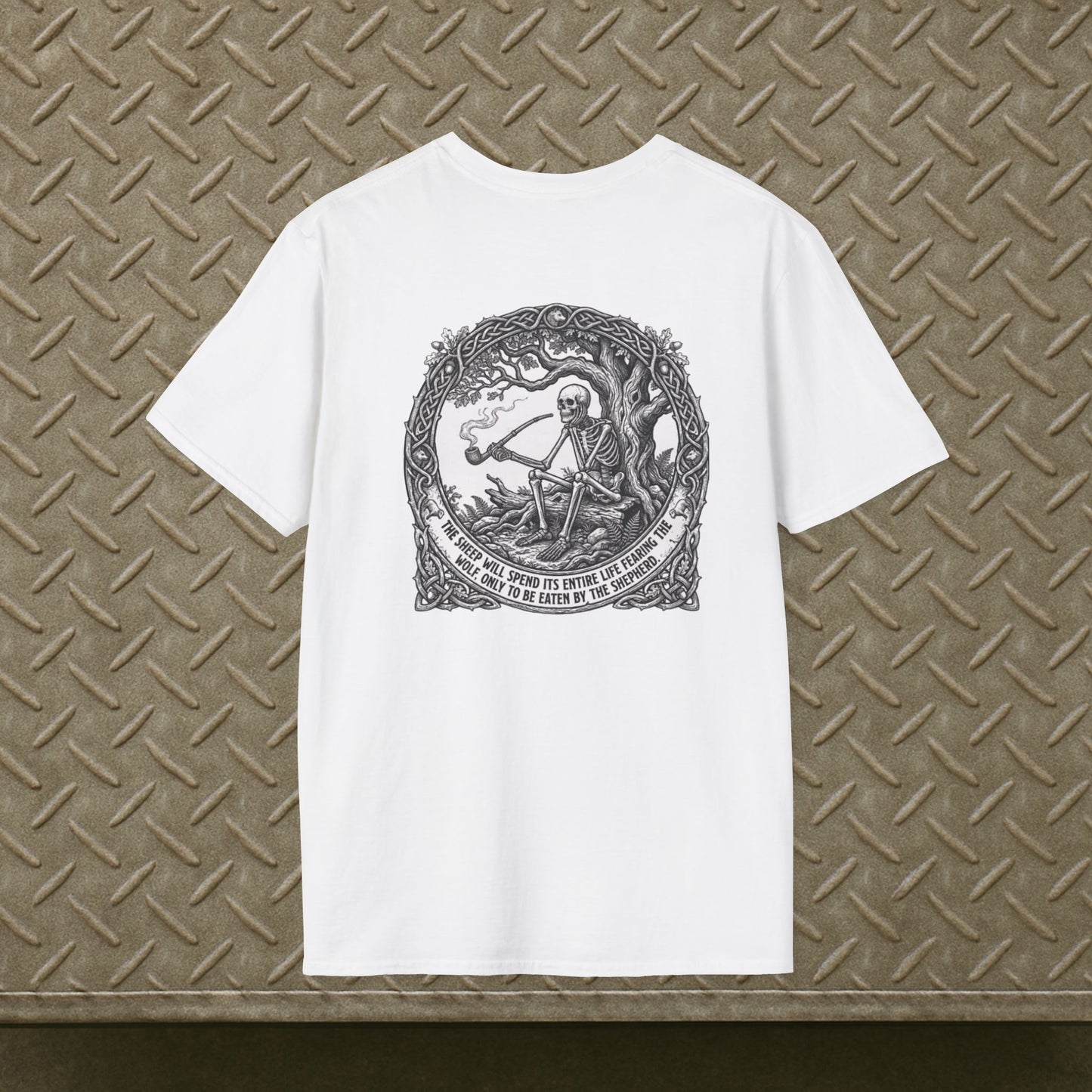 “Eaten by the Shepherd” T-Shirt, False Security Motivational Shirt