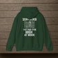 'Scaffolder: I Get Paid to Be High at Work' Hoodie, Funny Motivational Sweater