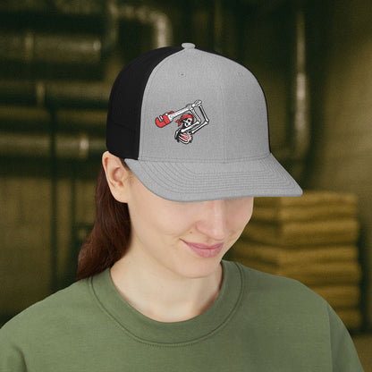 Pipefitter Skeleton Rage Hat, Pipe fitter skull cap