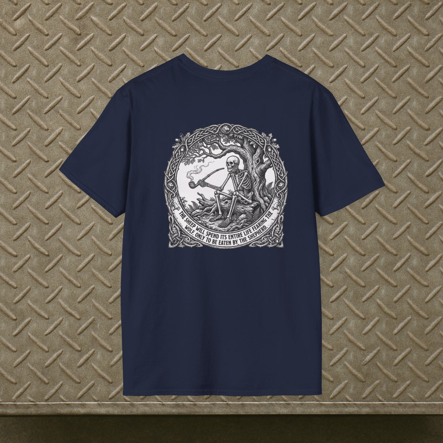 “Eaten by the Shepherd” T-Shirt, False Security Motivational Shirt