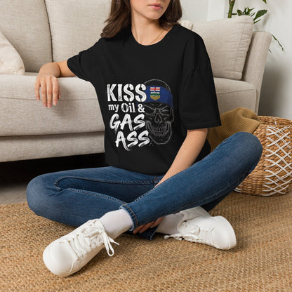 “Kiss My Oil & Gas Ass” Sweater, Oil & Gas Funny T-shirt