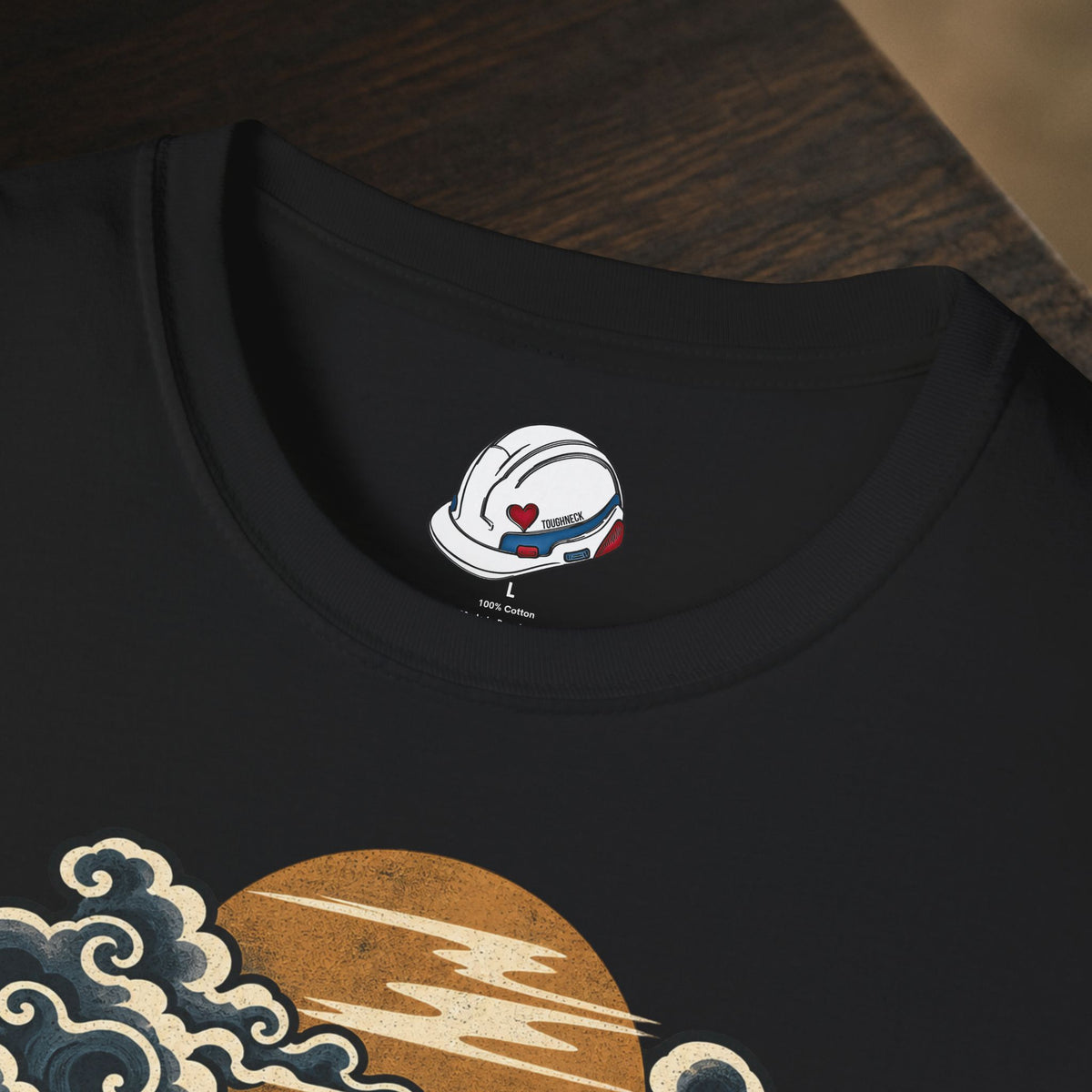 Roofers Do It Best On Top Japanese Woodblock Men's T-Shirt