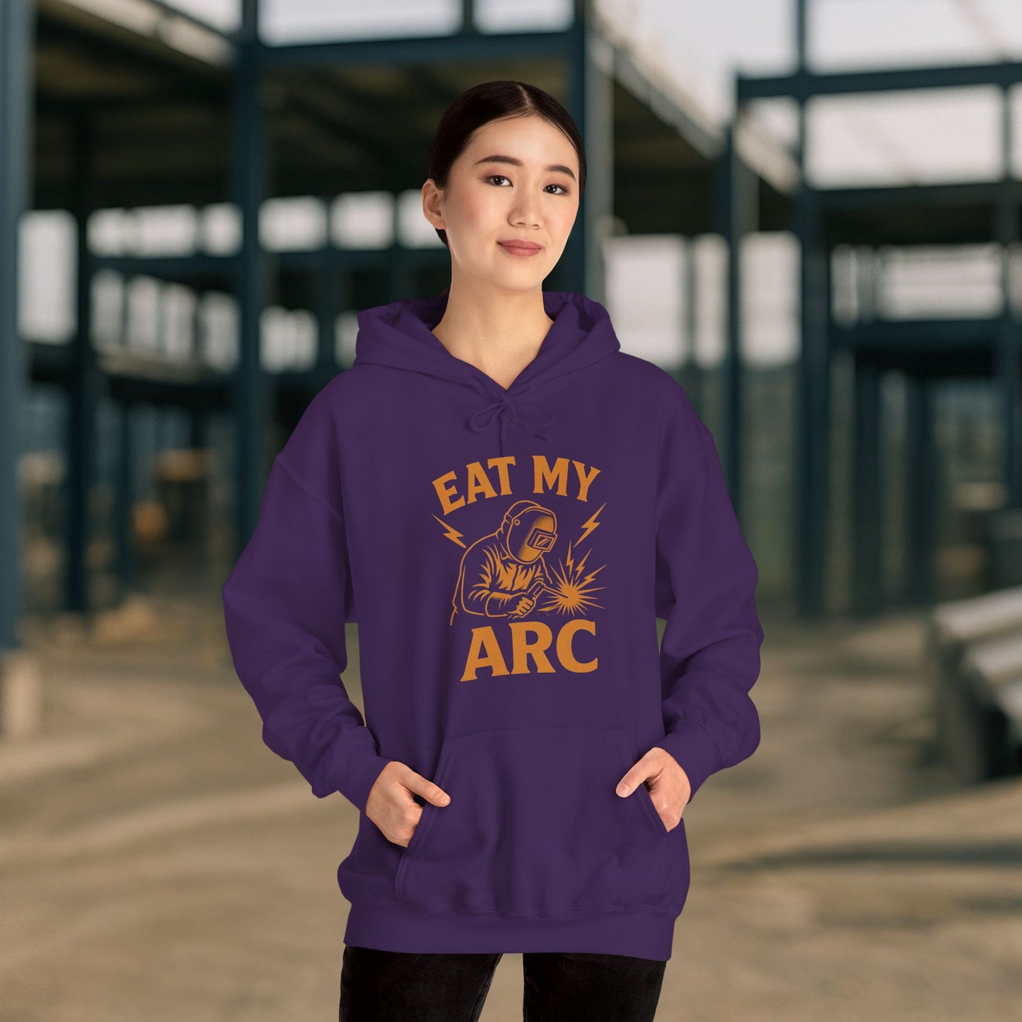 'Eat My Arc' Men's Hoodie, Funny Sweater