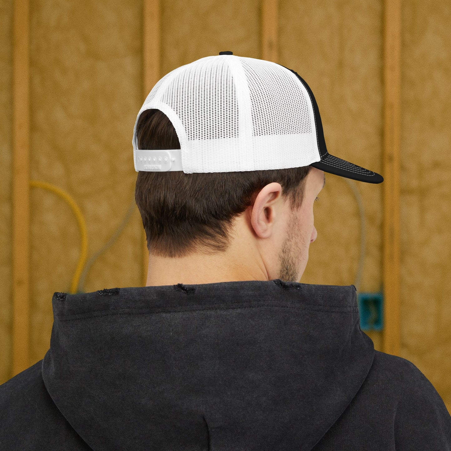 Embroidered Skeleton Electrician Panel Work hat, Electrician cap