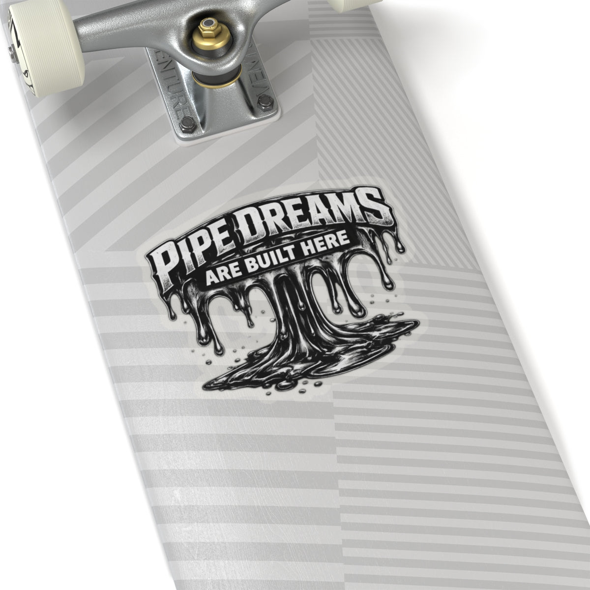 Pipe Dreams Are Built Here Derrick Hand Sticker, Derrickhand Hardhat Stickers