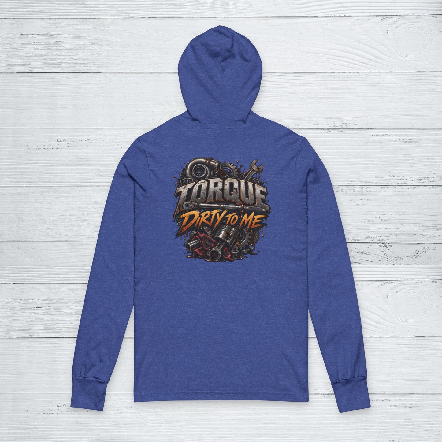 “Torque Dirty” Sweater, Automotive Technician Motivational Hoodie