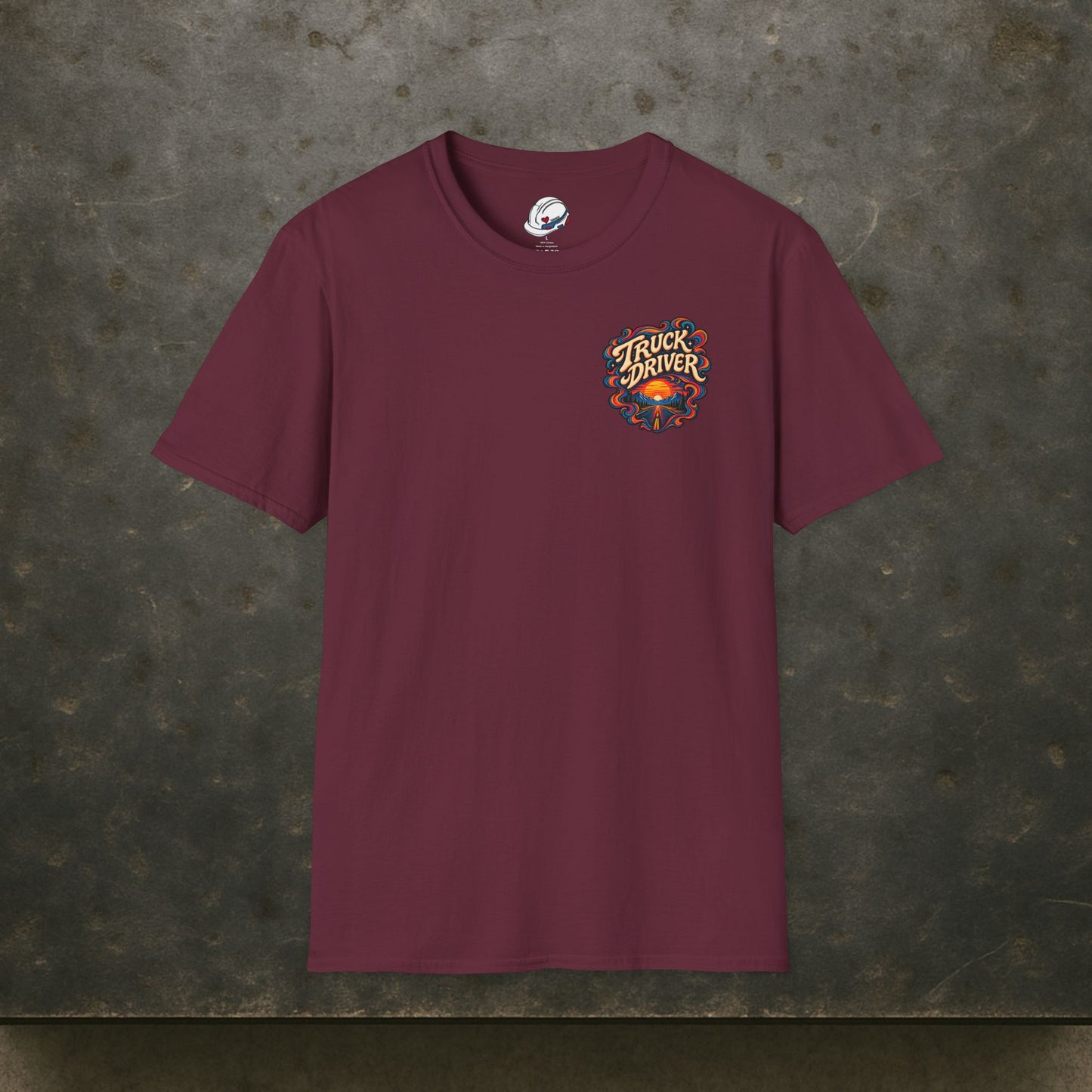 Miles Don’t Lie Semi Driver T-Shirt, Truck Driver Graphic Tee Shirt