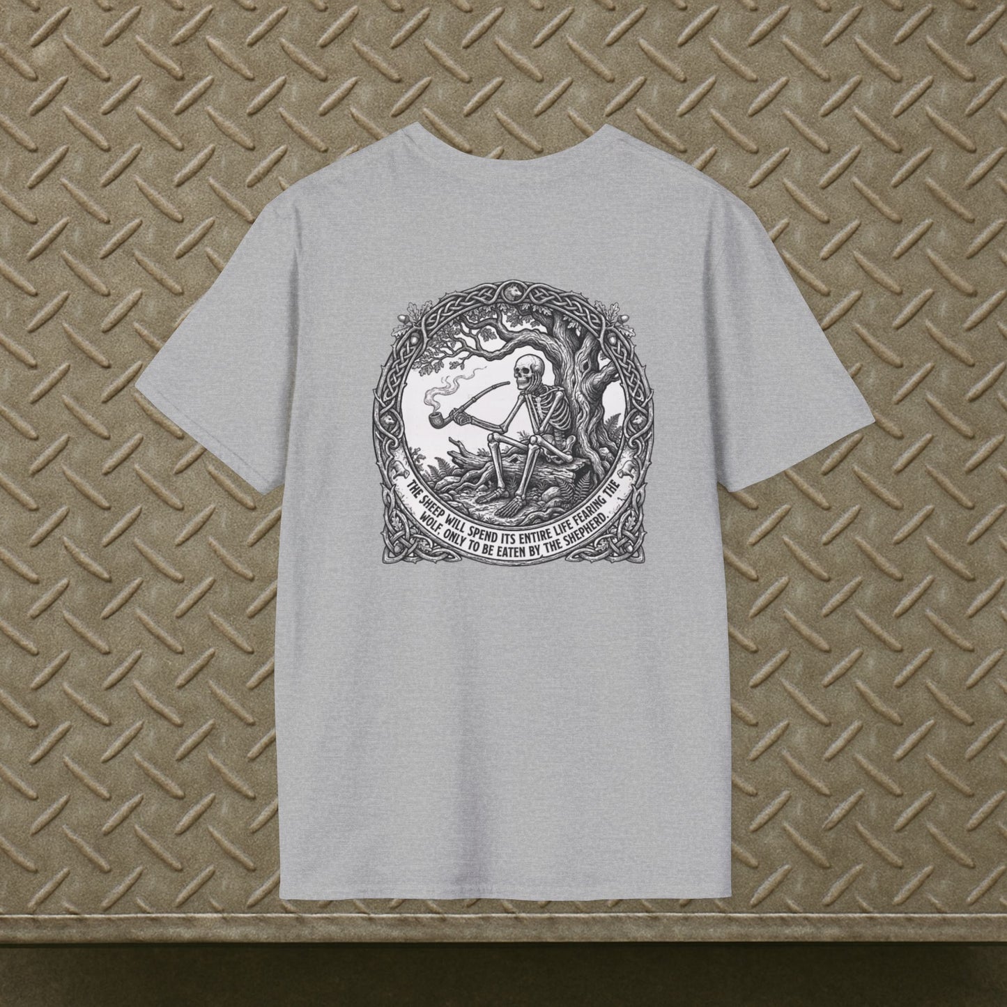 “Eaten by the Shepherd” T-Shirt, False Security Motivational Shirt