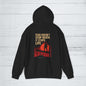 'Fear Doesn’t Stop Death, It Stops Life' Hoodie, Motivational Sweater
