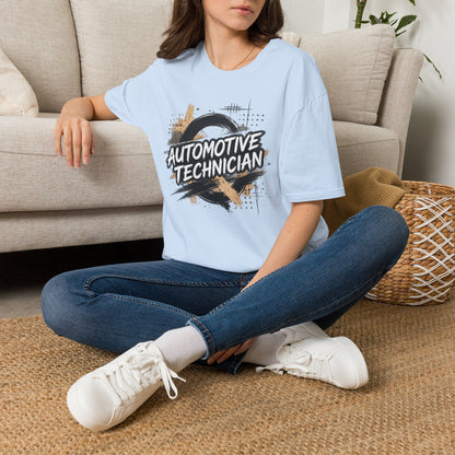 Automotive Technician T-Shirt, Distressed Auto Mechanic T-Shirt