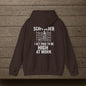'Scaffolder: I Get Paid to Be High at Work' Hoodie, Funny Motivational Sweater