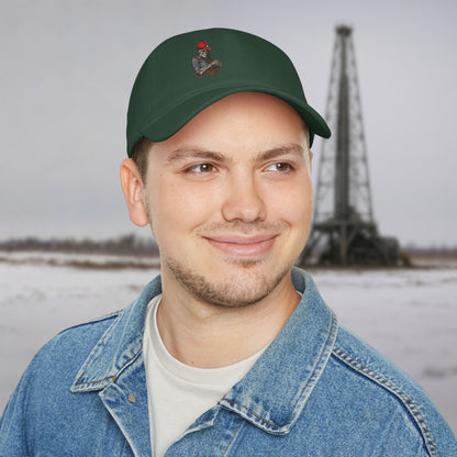 Skeleton Oilfield Worker Visual hat, General Oil cap