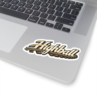 Highball, Railroader Men’s Sticker