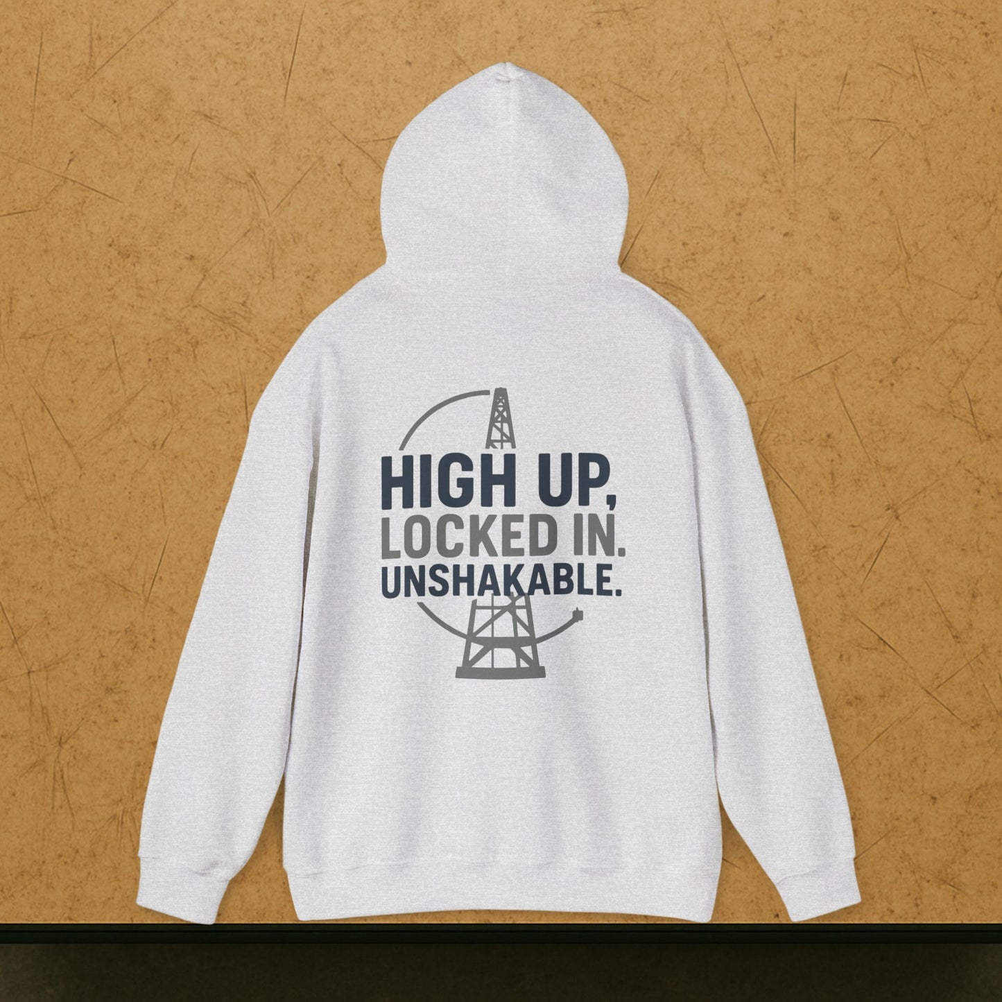 “High Up Locked In Unshakable” Hoodie, Derrickhand Sweater