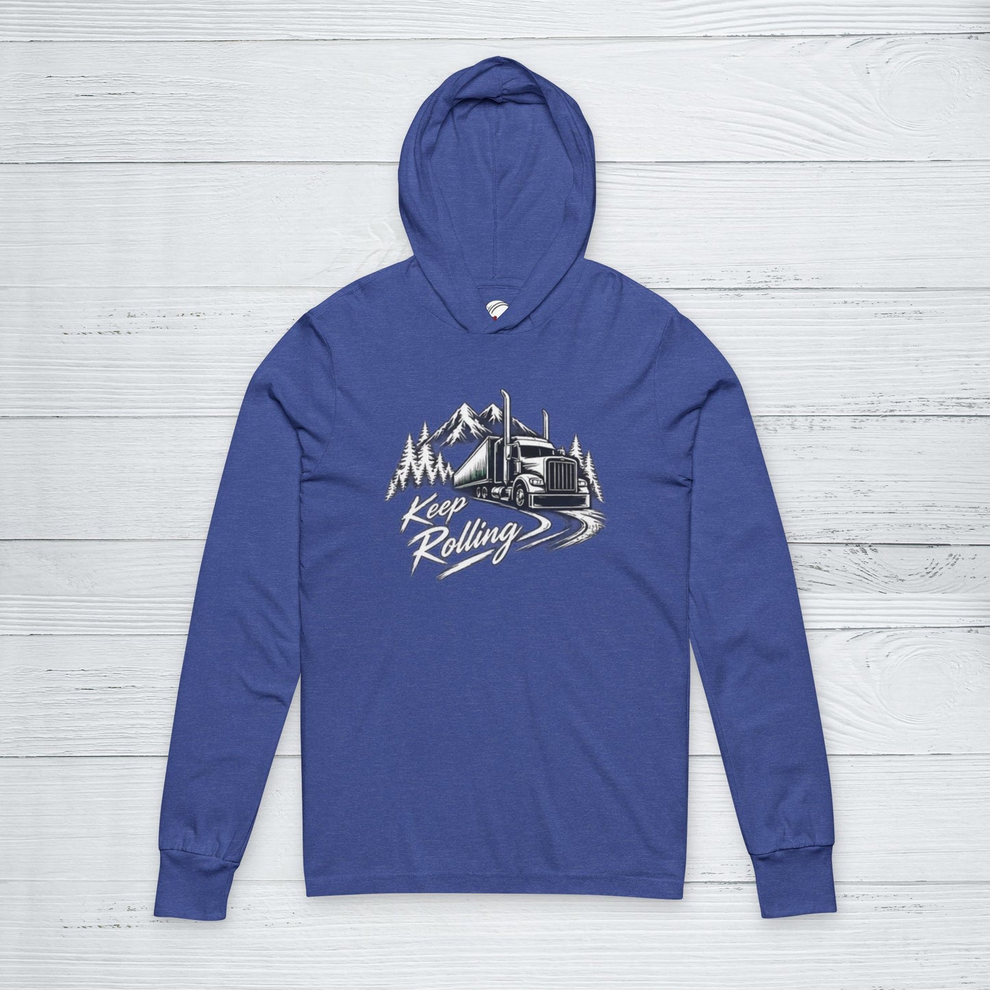 Keep Rolling Sweater, Trucker Pullover