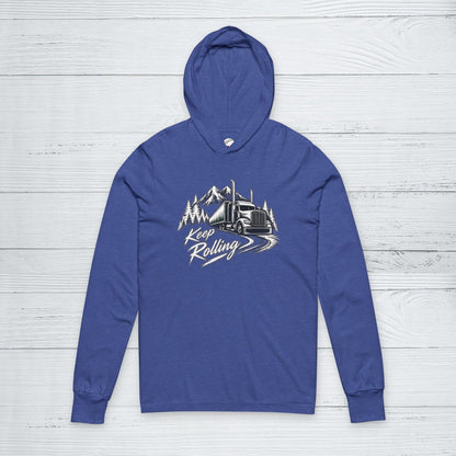 Keep Rolling Sweater, Trucker Pullover